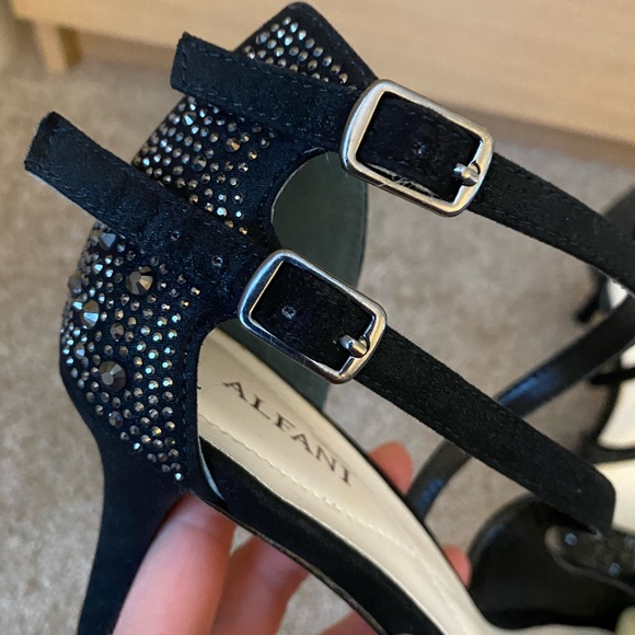 Alfani Cremena Embellished Evening Heels - Picture 5 of 6